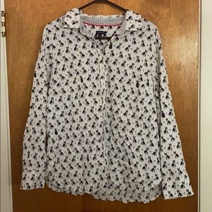 NWOT LOFT button down